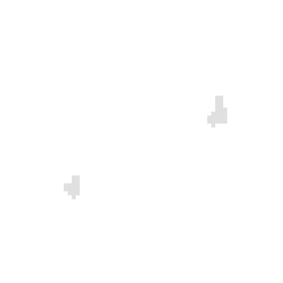 Двухсторонний крючок для дверей и шкафов h150 белый