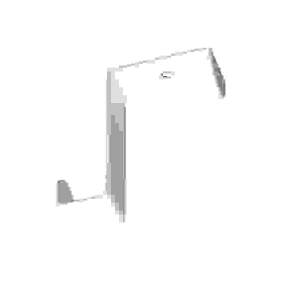 Двухсторонний крючок для дверей и шкафов h60 белый