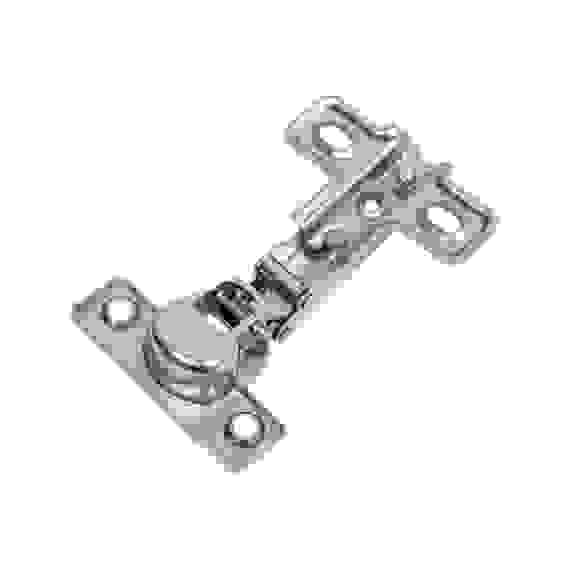 Петля меб. Ø26 для накладных дверей в сборе с пластиной под шуруп. Н=0 (2шт.)