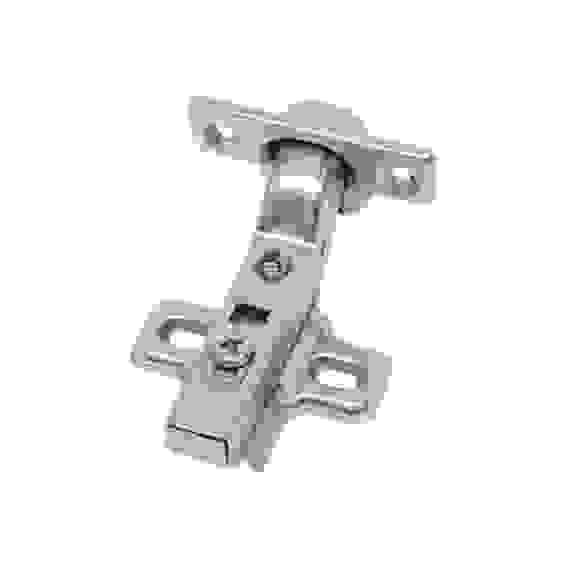 Петля меб. Ø26, с доводчиком, в сборе с пластиной под шуруп, для вкладной двери, CLIP (2шт.)