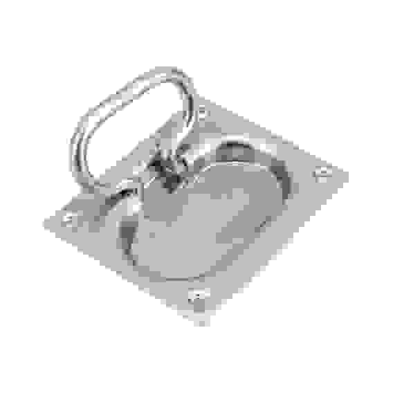 Ручка для погреба скрытая 100х80 цинк