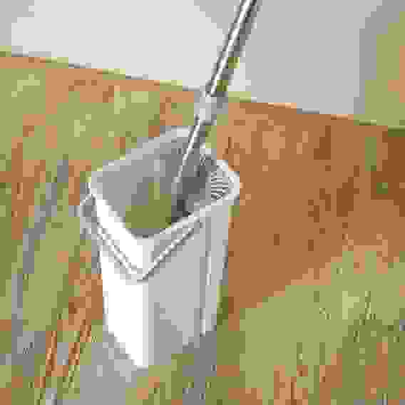 Набор швабра ПВА с ведром, полипропилен, ABS-пластик, швабра:28х5,5х129см, ведро: 16х13х35 см VETTA