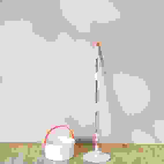 Набор швабра с круглым ведром, 2 насадки, ABS-пластик, полипропилен, нерж.сталь VETTA