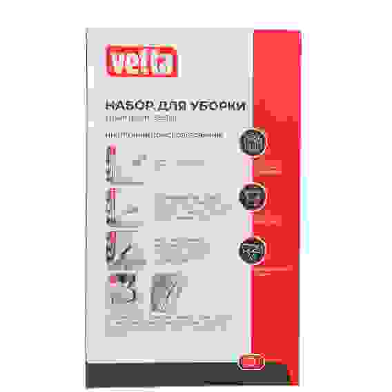 Набор: швабра 131 см, ведро 9,5 л VETTA