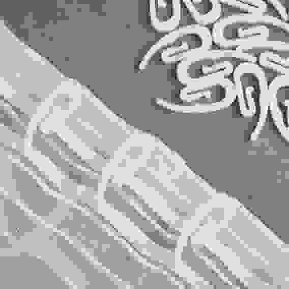 Крючок для штор «Улитка», 31 × 12 × 2 мм, цвет белый, (упак 20шт цена за упак)