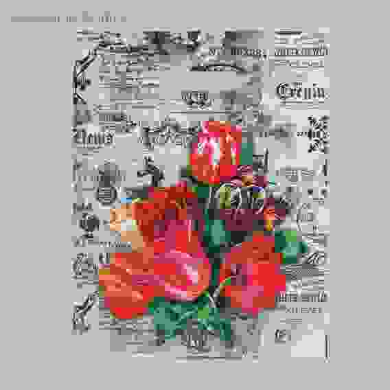 Пакет \"Бристоль\", полиэтиленовый с вырубной ручкой, 30 х 40 см, 35 мкм