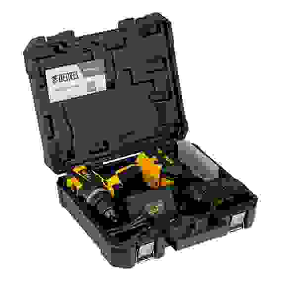 Дрель-шуруповерт аккумуляторная ударная бесщет CIDB-IB-18-02, Li-Ion, 18 В, 2 акк. Denzel