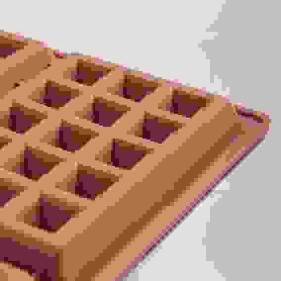 Форма для выпечки вафель, 28,5х18,5х2,3см, силикон VETTA