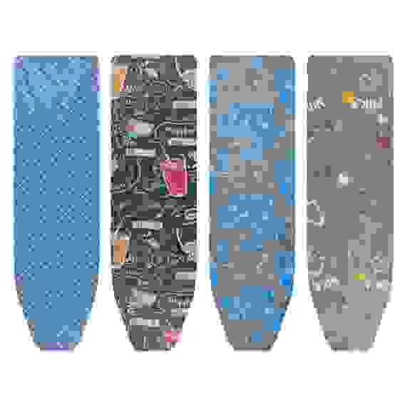 Чехол для гладильной доски, антипригарный на шнурке, 130х48см, полиэстер, ЧА2 VETTA