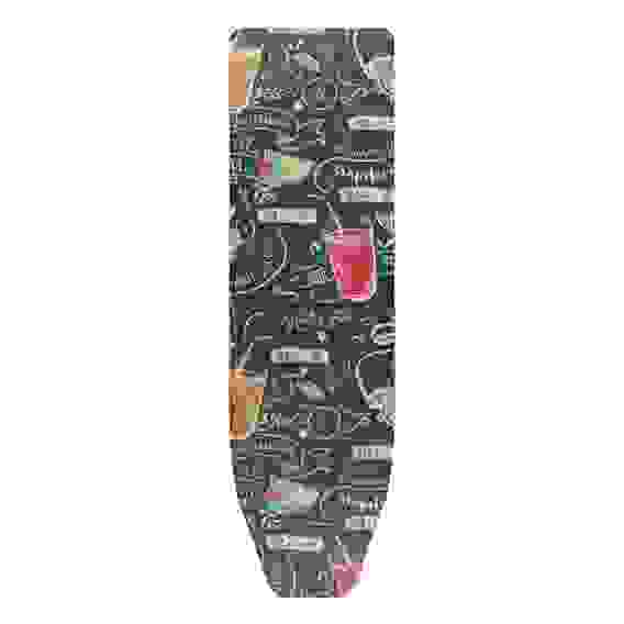 Чехол для гладильной доски, антипригарный на шнурке, 130х48см, полиэстер, ЧА2 VETTA