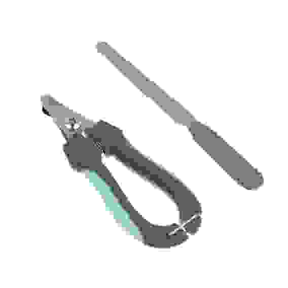 Когтерез с пилкой, набор, для домашних животных, пластмасса, металл, 12,5х4,5/14 см VETTA