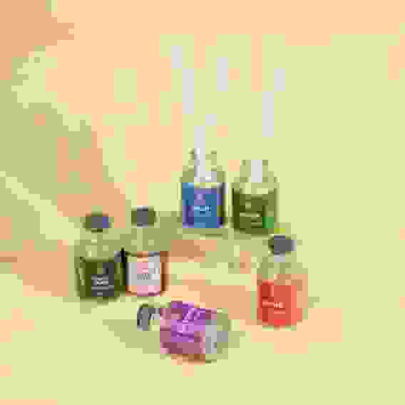 Аромадиффузор с палочками, 35 мл, 6 ароматов жасмин,лаванда,сандал,свежесть,кокос,вес.травы LADECOR