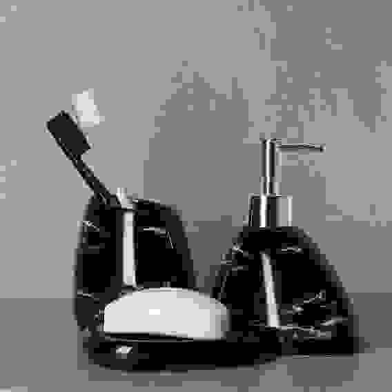 Стакан для ванной комнаты Marble, керамика, 2 цвета VETTA