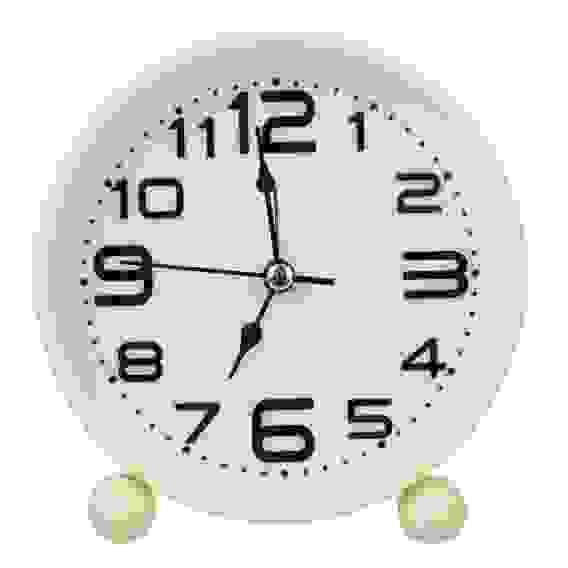 Будильник, 11x4,2x11см, 1xАА, металл, арт.1 LADECOR CHRONO