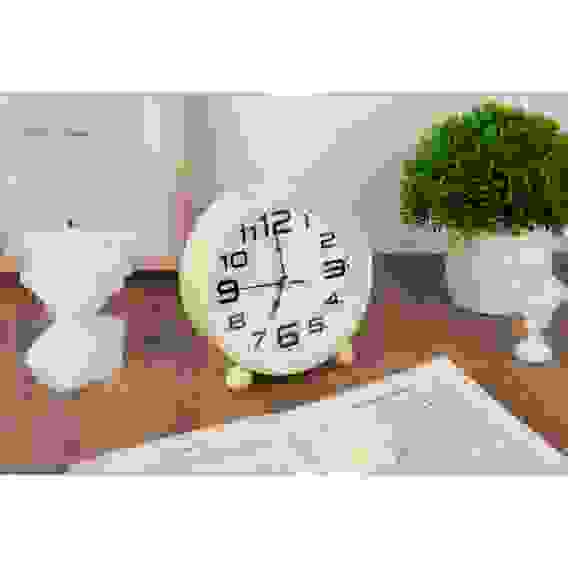 Будильник, 11x4,2x11см, 1xАА, металл, арт.1 LADECOR CHRONO