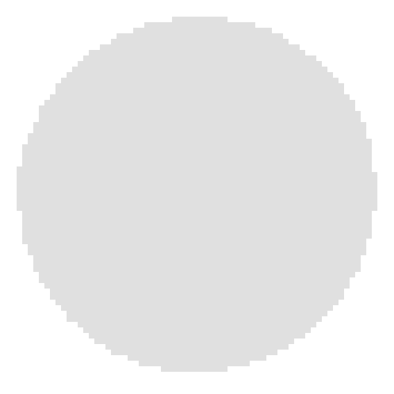 Тарелка подстановочная, опаловое стекло, 24см Бьянко Плюс MILLIMI