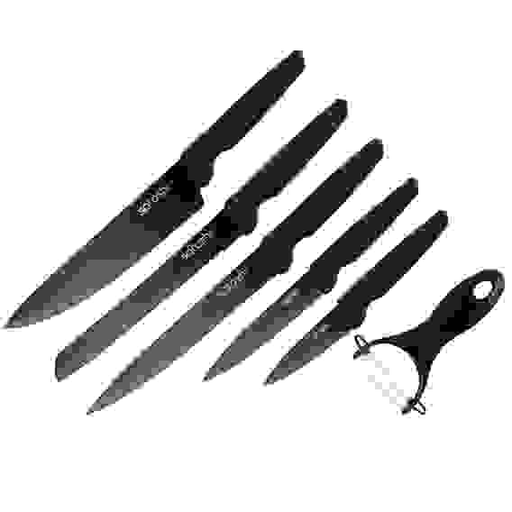 Набор ножей кухонных 6пр, в магнитной коробке Марсан SATOSHI