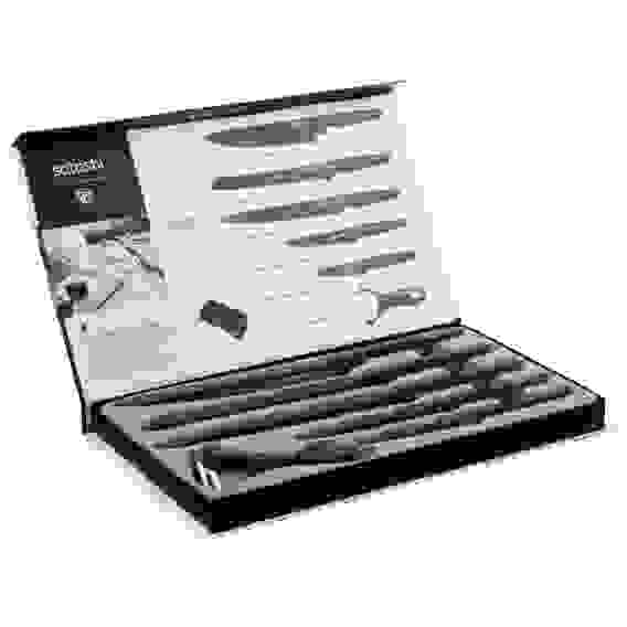 Набор ножей кухонных 6пр, в магнитной коробке Марсан SATOSHI