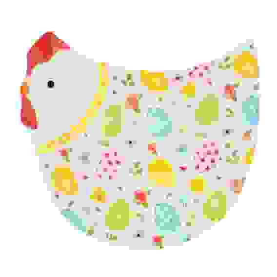 Блюдо-подставка для 5 яиц в форме курицы, 23.5х20.8см, стекло