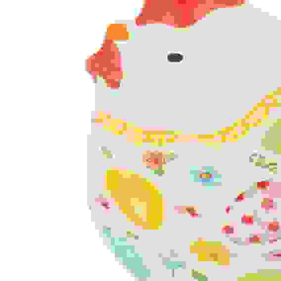 Блюдо-подставка для 5 яиц в форме курицы, 23.5х20.8см, стекло