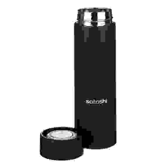 Термос-кружка с датчиком температуры 450мл, нерж.сталь SATOSHI