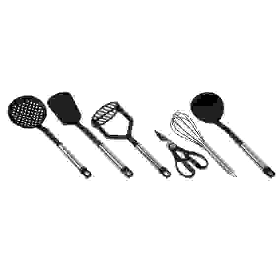 Набор кухонных принадлежностей 6пр., нейлон, нерж.сталь Монтань SATOSHI