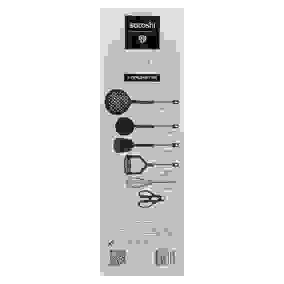 Набор кухонных принадлежностей 6пр., нейлон, нерж.сталь Монтань SATOSHI