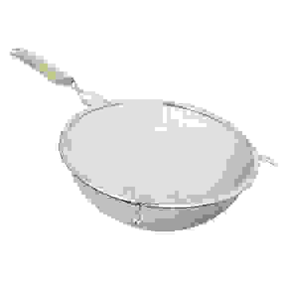 Ретро Сито с ободом и ручкой 21см, двойная сеть, нерж.сталь VETTA