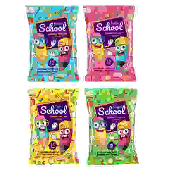 Влажные салфетки Salfeti School, антибактериальные, п/э, 15шт