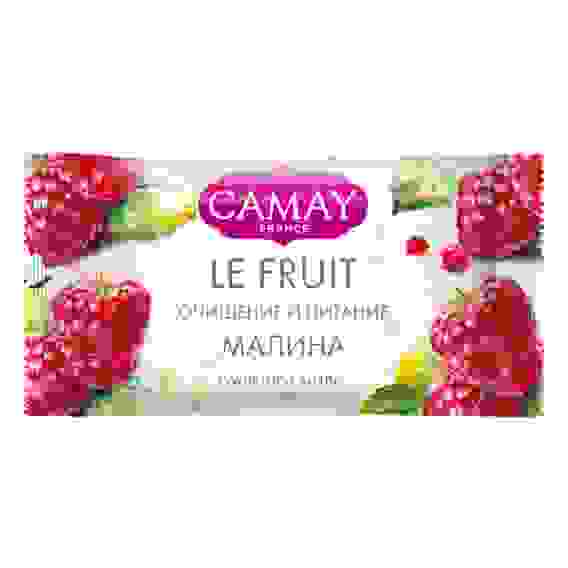 Мыло твердое туалетное CAMAY LE FRUIT Малина/Манго, п/э, 100г ЧЗ
