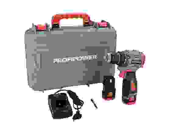 Шуруповерт аккумуляторный бесщеточный PROFIPOWER BL-161(16В,40Нм,Li-ion 2шт,2.0Ач,2 скорости,0.8-10