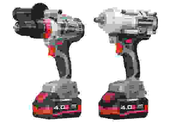 НАБОР аккумуляторный бесщеточный 2в1 ProfiSet-2С18 (Li-ion-2шт, 4Ач, Адаптер HEX, набор головок, З/У