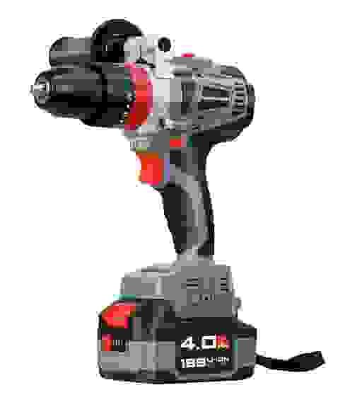 НАБОР аккумуляторный бесщеточный 2в1 ProfiSet-2С18 (Li-ion-2шт, 4Ач, Адаптер HEX, набор головок, З/У