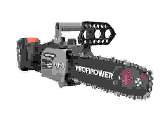 Пила цепная аккумуляторная бесщеточная ProfiPower MKDUC-18V (Li-ion-1шт, 4.0Ач, шина 12&quot;, 0-4500об/м