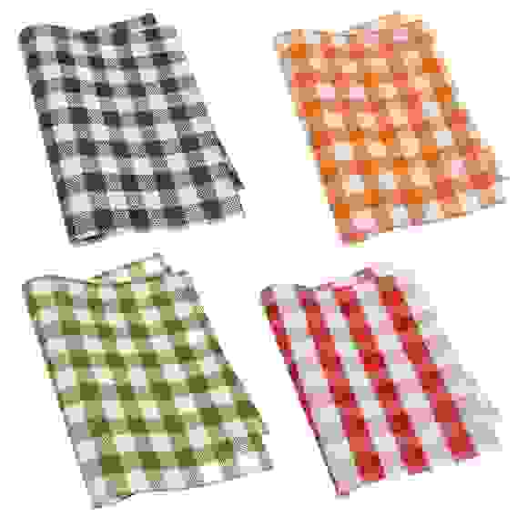 Салфетка "Клетка" 30*45 см 3 цв ZT10-3