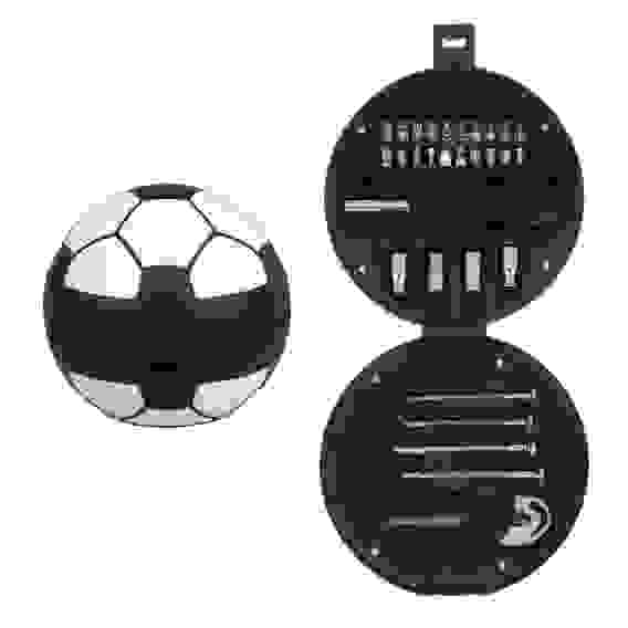 Набор подарочный: 4 головки, 10 бит, отвертка под биты, нож, 4 отвертки для точных работ РОКОТ