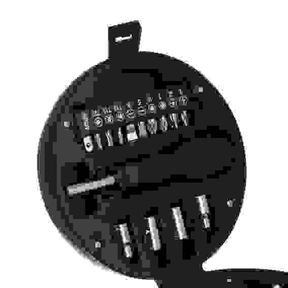 Набор подарочный: 4 головки, 10 бит, отвертка под биты, нож, 4 отвертки для точных работ РОКОТ