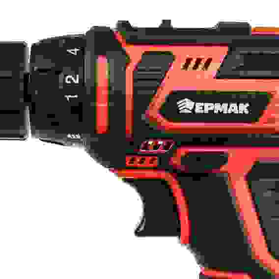 Дрель-шуруповерт аккум. ДША-14в, 0-550- 1550 об/мин, 1,3 Li-on (1), 28 н*м, подсветка ЕРМАК