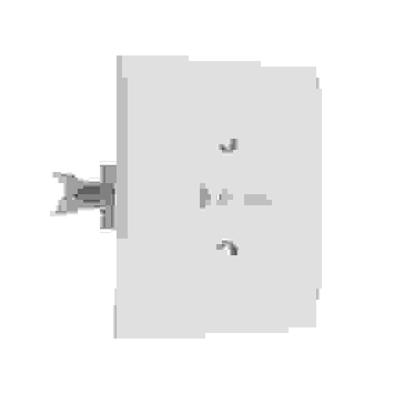 Розетка скрытой установки с зазем. контактом RS 16-133-Б, 250В, 16А, IP20, 85x85x46 мм, белая FORZA