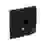 Розетка скрытой установки с зазем. контактом RS 16-133-Ч, 250В, 16А, IP20, 85x85x46 мм, чёрная FORZA