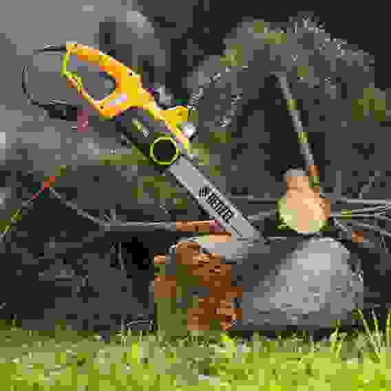 Пила цепная электрическая EDS-2000P, 2кВт,поперечная,шина 40см,шаг 3/8, паз 1,3мм, 57зв// Denzel