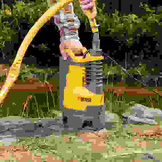 Дренажный насос DPХ950, 950 Вт, подъем 8,5 м, 15500 л/ч// Denzel