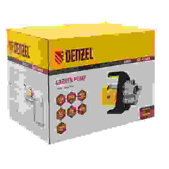 Садовый поверхностный насос GP1200Х, 1200 Вт, 3700 л/ч, подъем 46 м, нержавейка// Denzel