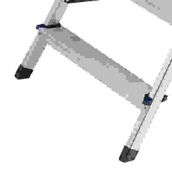 Стремянка двухсторонняя 6ст, алюминиевая, Россия//Сибртех