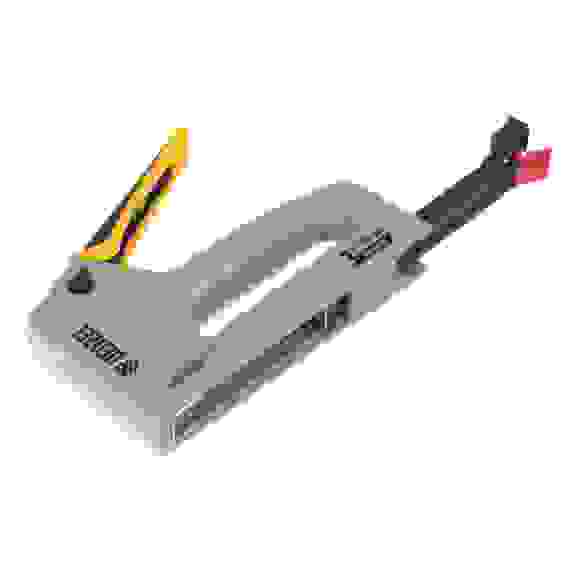 Cтеплер мебельный пластиковый корпус ,тип 53,6-14мм,тип300,15мм,тип500,15мм//Denzel