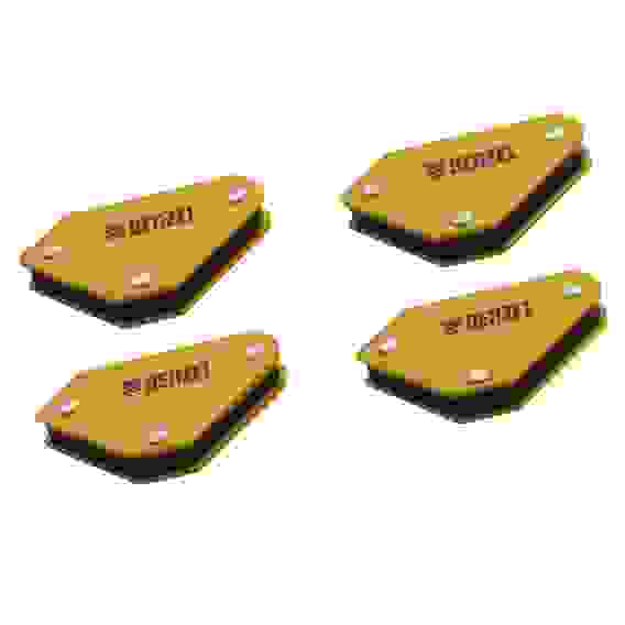 Набор из 4 магнитных фиксаторов для сварочных работ//Denzel