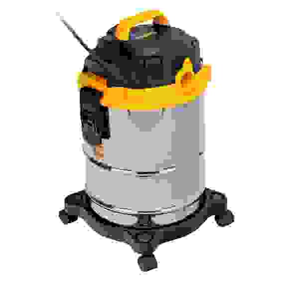 Пылесос строительный SVC15,1200Вт, бак 15л,шланг 2м//Denzel