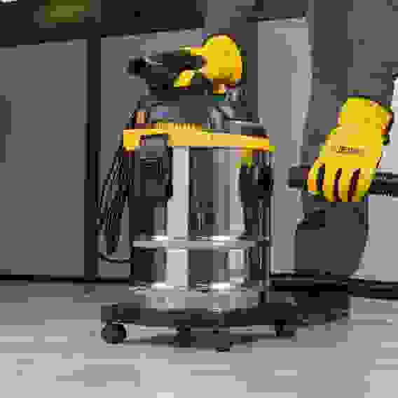 Пылесос строительный SVC15,1200Вт, бак 15л,шланг 2м//Denzel