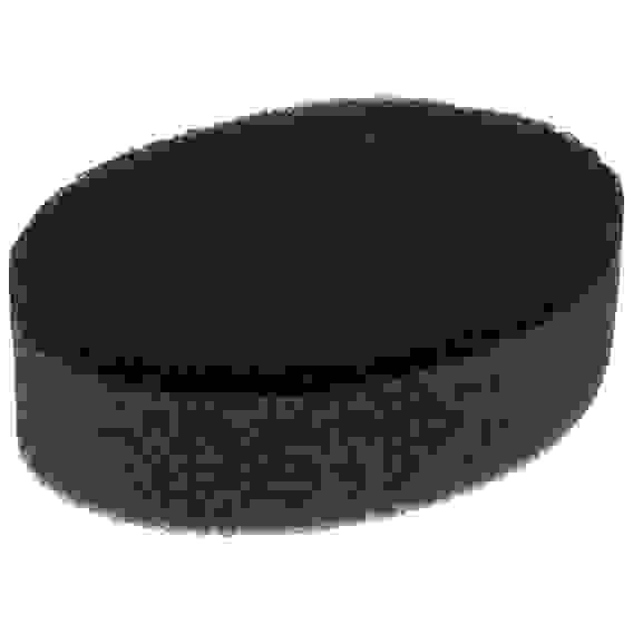 Губка для мытья посуды двухслойная овальная KS-07 (черный)