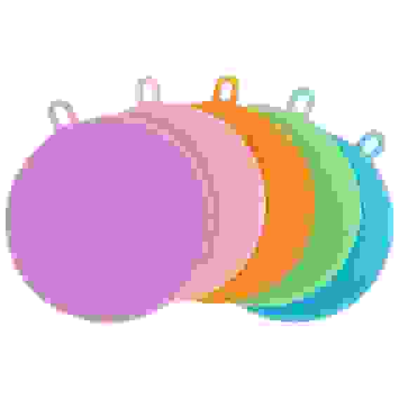 Губки для мытья посуды KS-05, 5 шт (диам. 10,5 см)